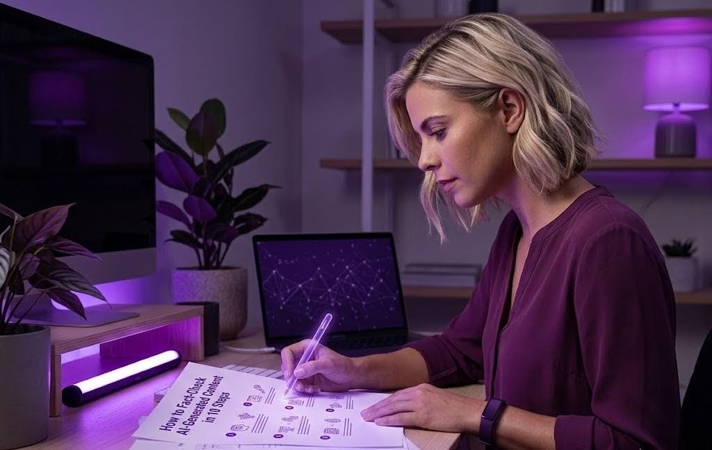 How to Fact-Check AI-Generated Content in 10 Steps