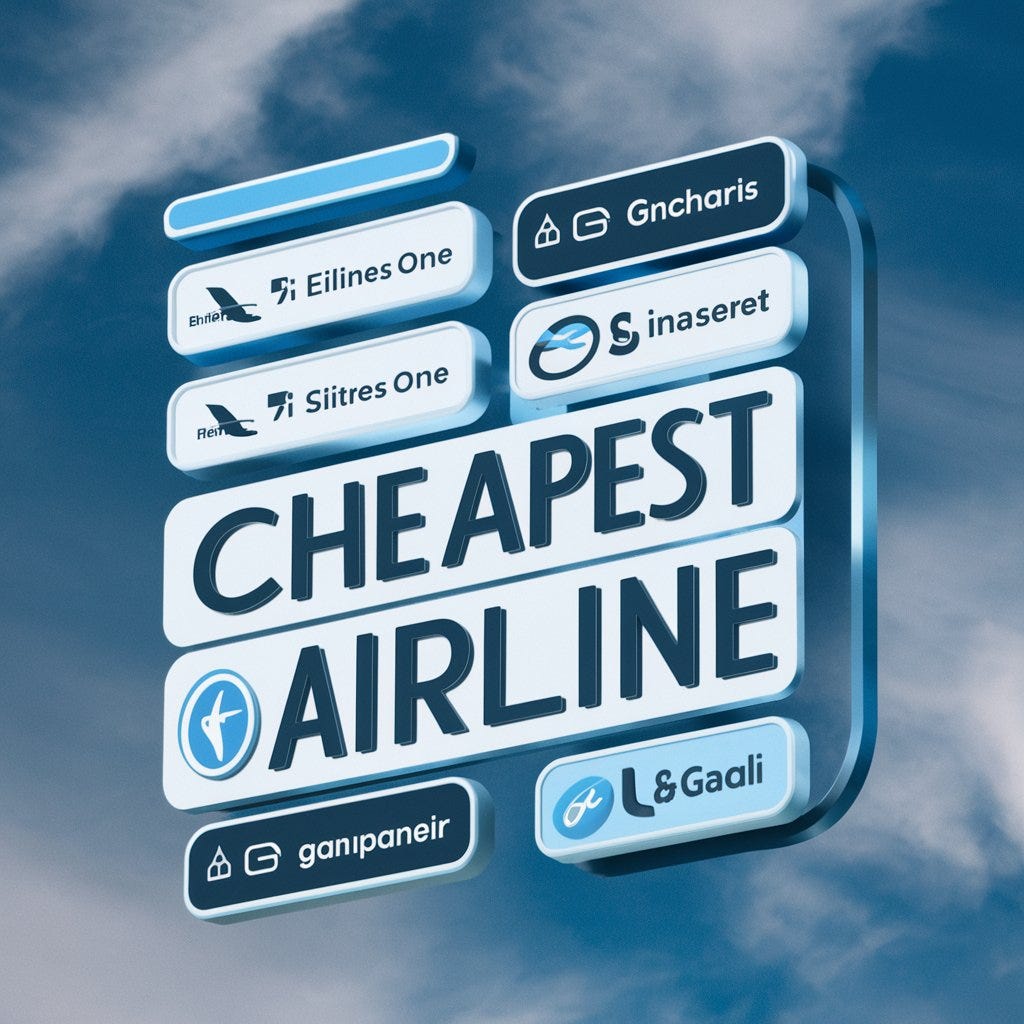 What is the cheapest airline to fly right now? 🌐 USA by ⭐Daily New