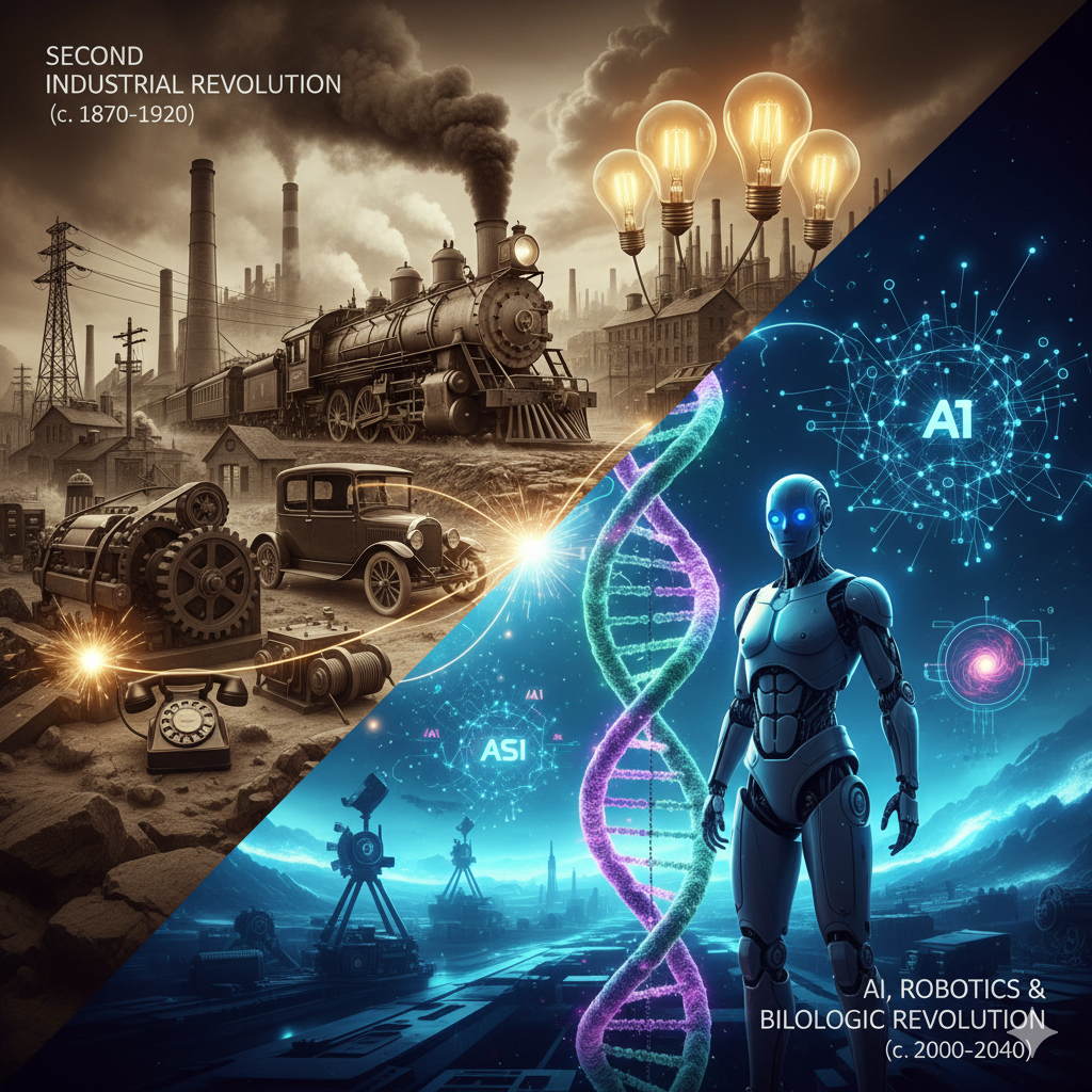 Today’s Tech Tsunami: How Today’s Tech Boom Mirrors the Second Industrial Revolution