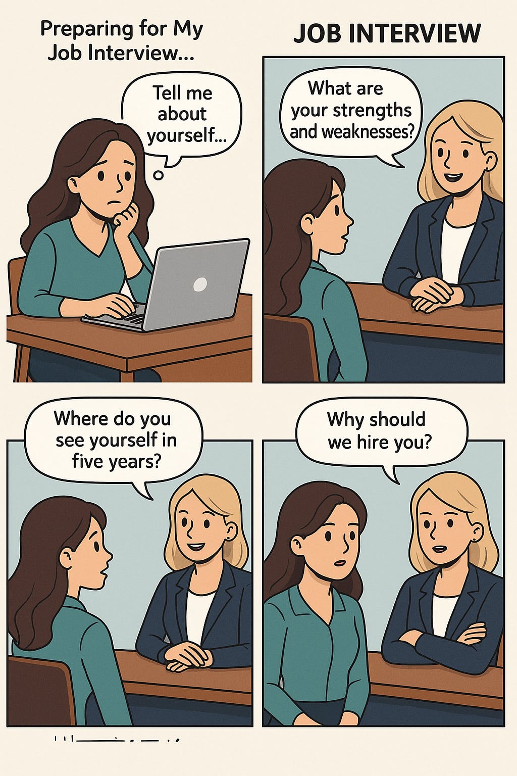 10 Job Interview Questions to Master for Career Success | by Your True ...