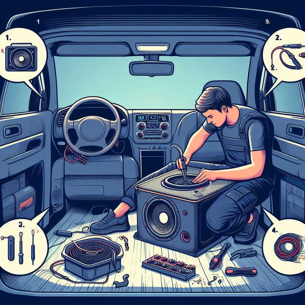 How to Install a Home Theater Subwoofer in Your Car A StepbyStep