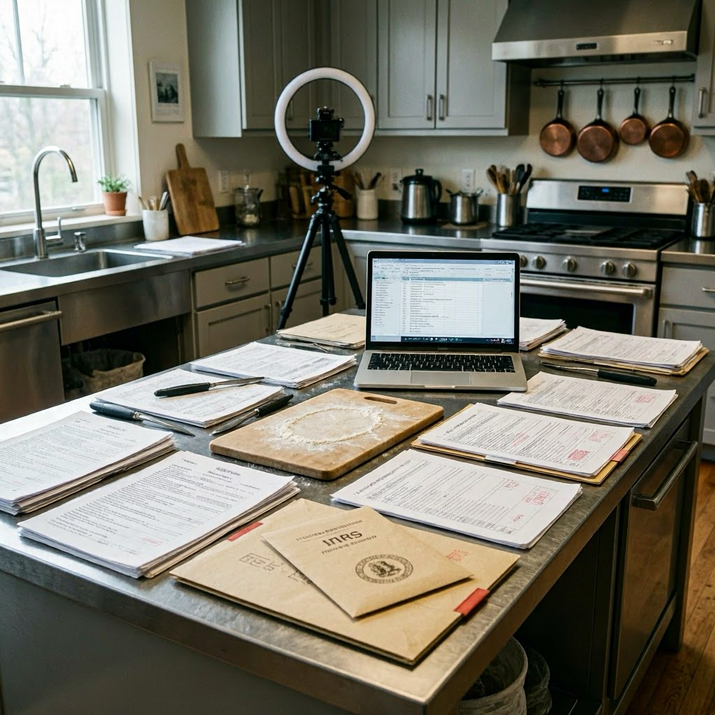 Cooking Channel Tax Recipe: How Food YouTubers Get Burned by the IRS