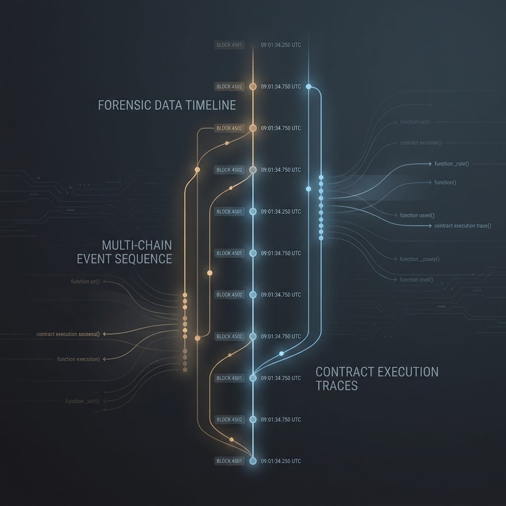 Chain Event Correlation: Reconstructing Timelines in Crypto Incidents