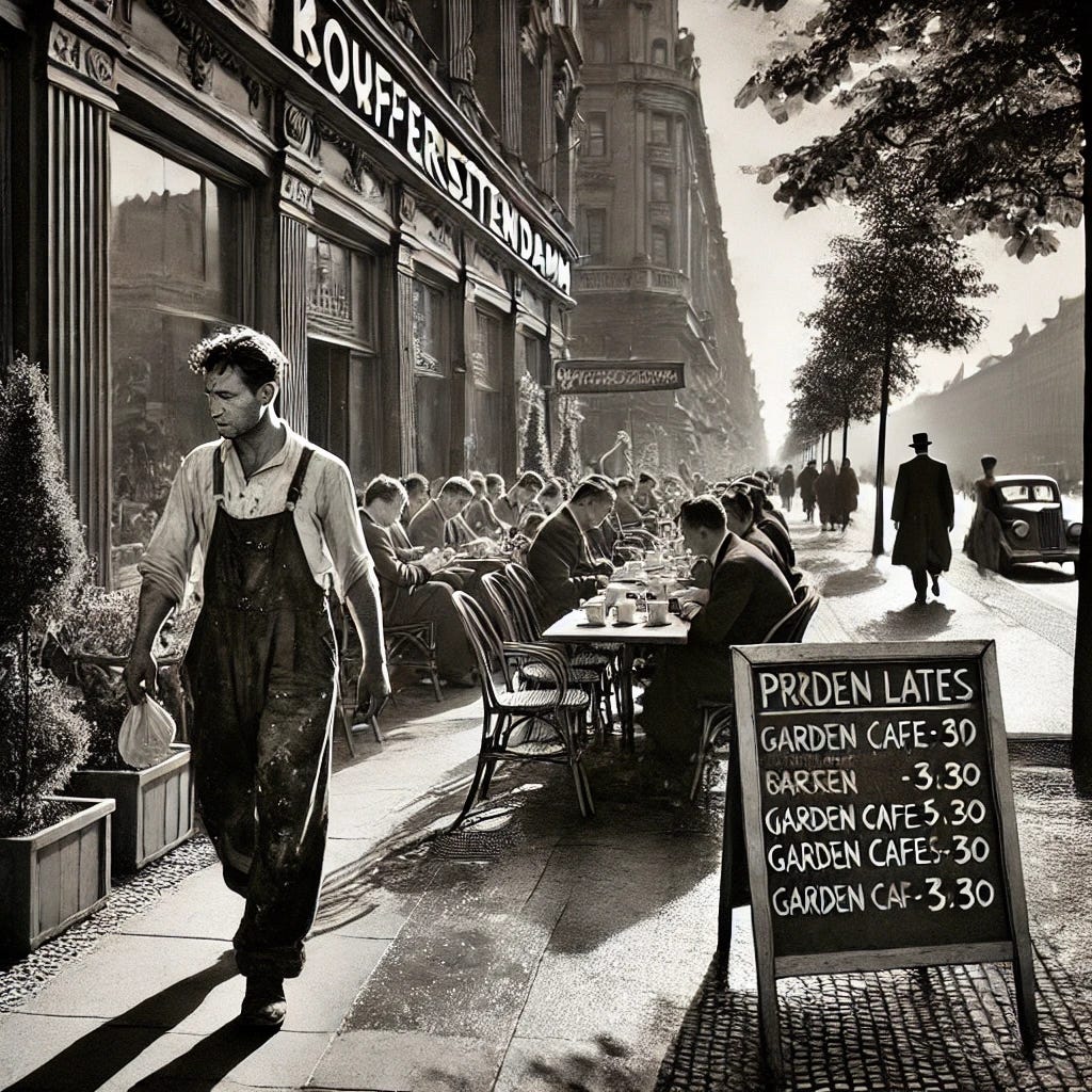 Auf dem Boulevard