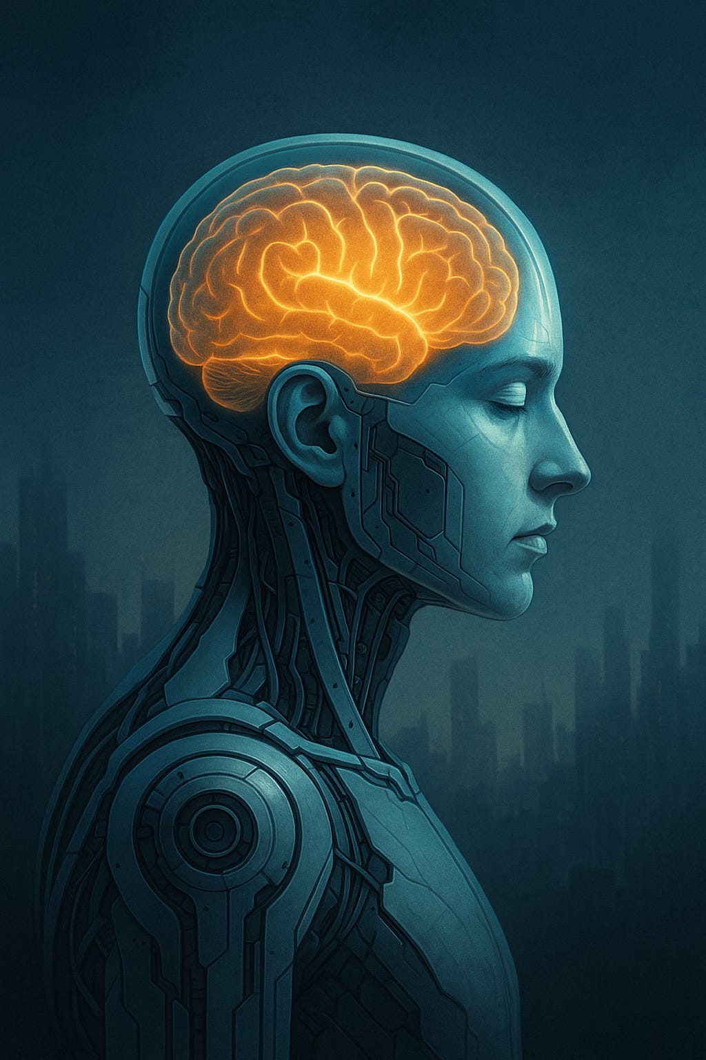 🧠 Bionické telo a nesmrteľný mozog: Futuristická úvaha