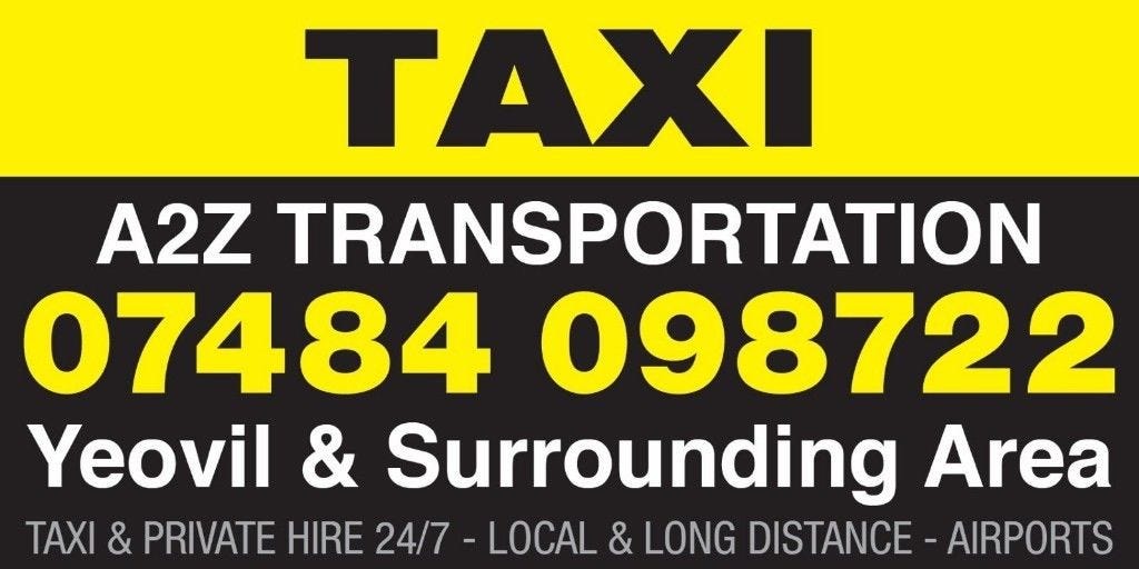 LOCAL & LONG DISTANCE YEOVIL TAXI SERVICE by Yeovil Taxis A2Z Medium