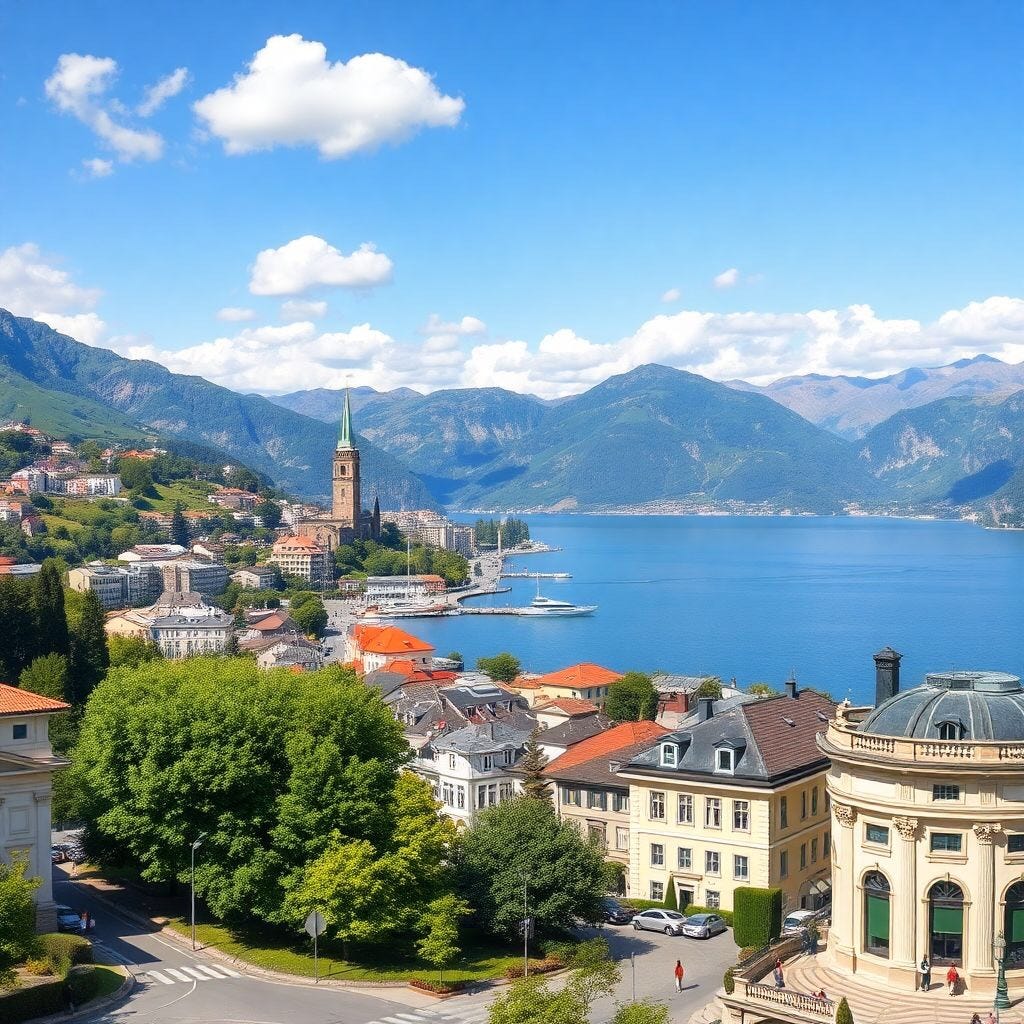 “Lugano: Switzerland’s Hidden Gem of Natural Beauty and Financial Prestige”