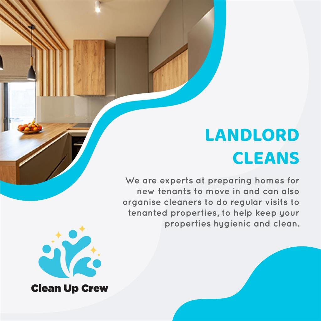 Landlord cleans Clean Up Crew Medium