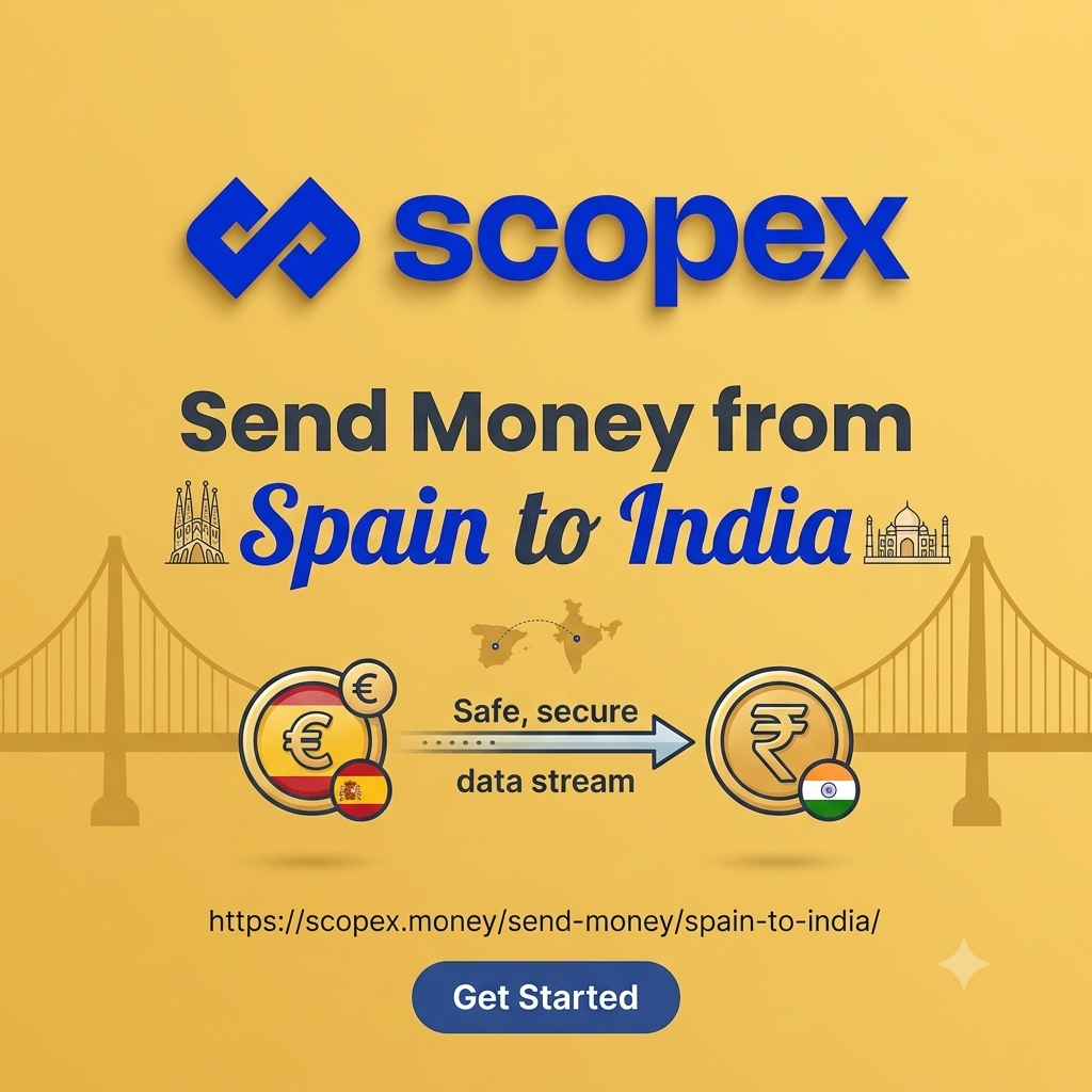 Send Money from Spain to India with Zero Fees and Better Exchange Rates