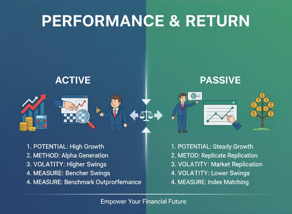 Performance & Returns: Alpha Generation vs Market Parity