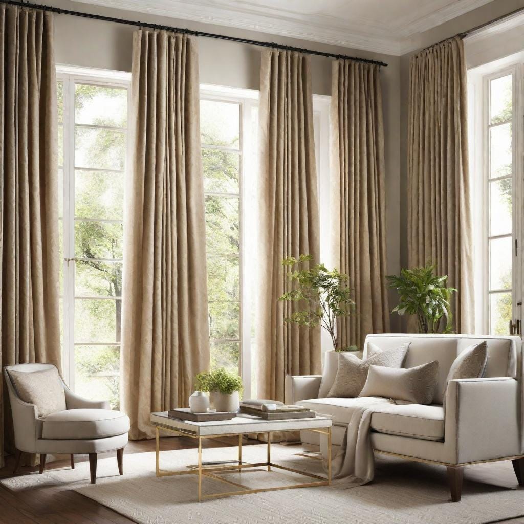 Curtains for Living Room: The Secret to Elevating Your Home Decor | by ...