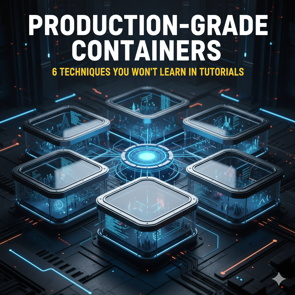 Production-Grade Containers: 6 Techniques You won’t Learn in Tutorials ...