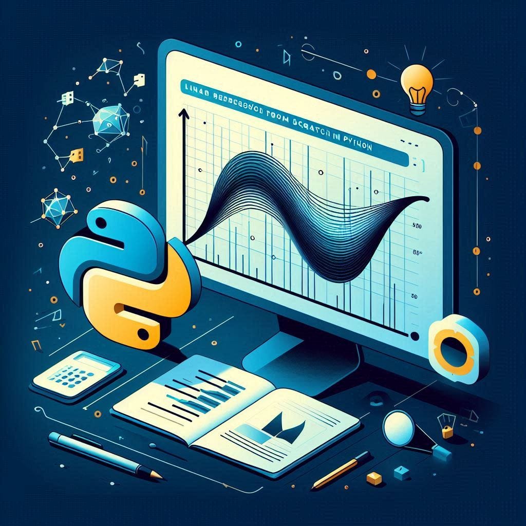 Linear Regression From Scratch In Python | by Amit Subhash Chejara | Medium