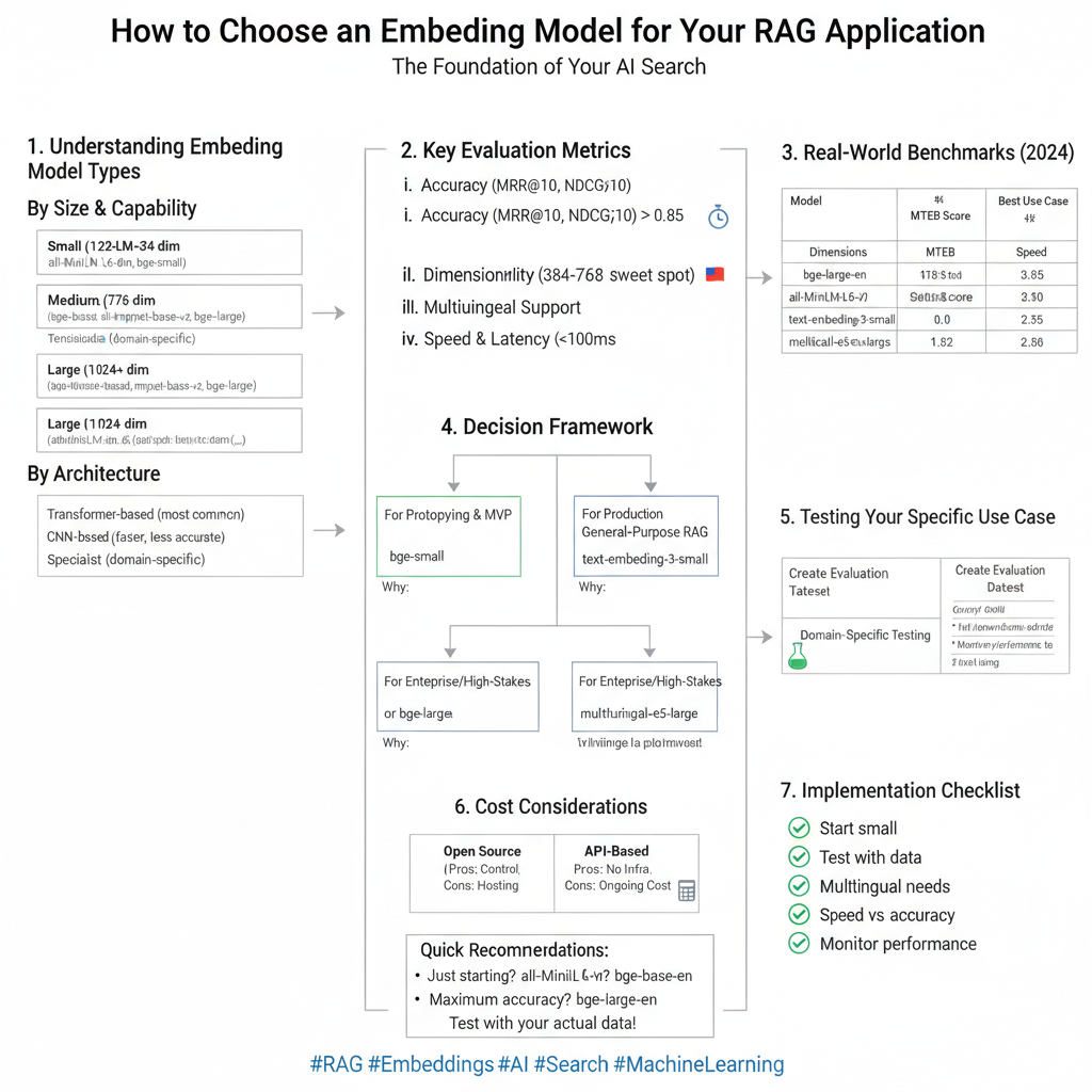 How to Choose an Embedding Model for Your RAG Application | by ...