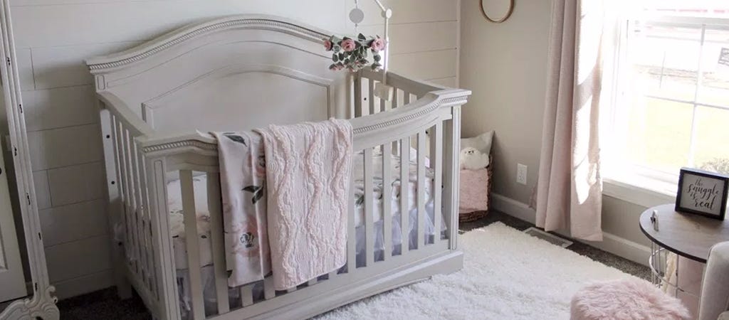 Adorable Ideas To Help You Create A Floral Farmhouse Themed Nursery For Your Baby Girl