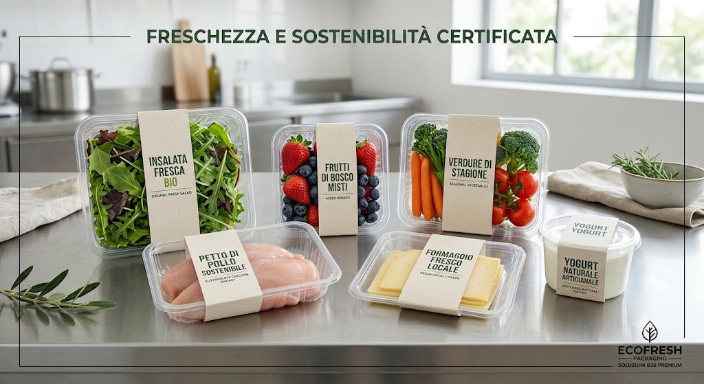 Packaging per alimenti freschi: conservazione, sicurezza e shelf-life