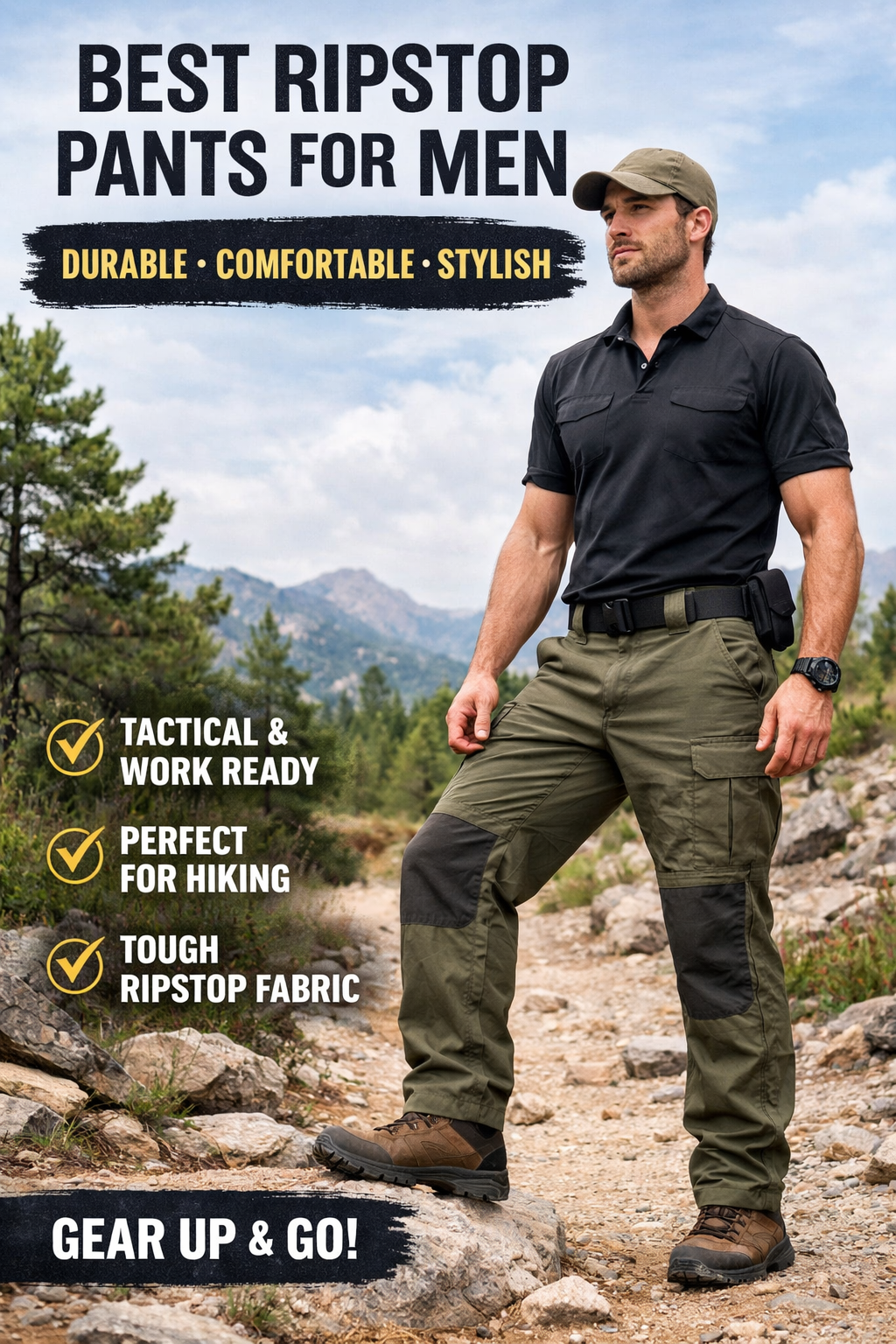 Best Ripstop Pants for Men — Durable, Comfortable & Versatile