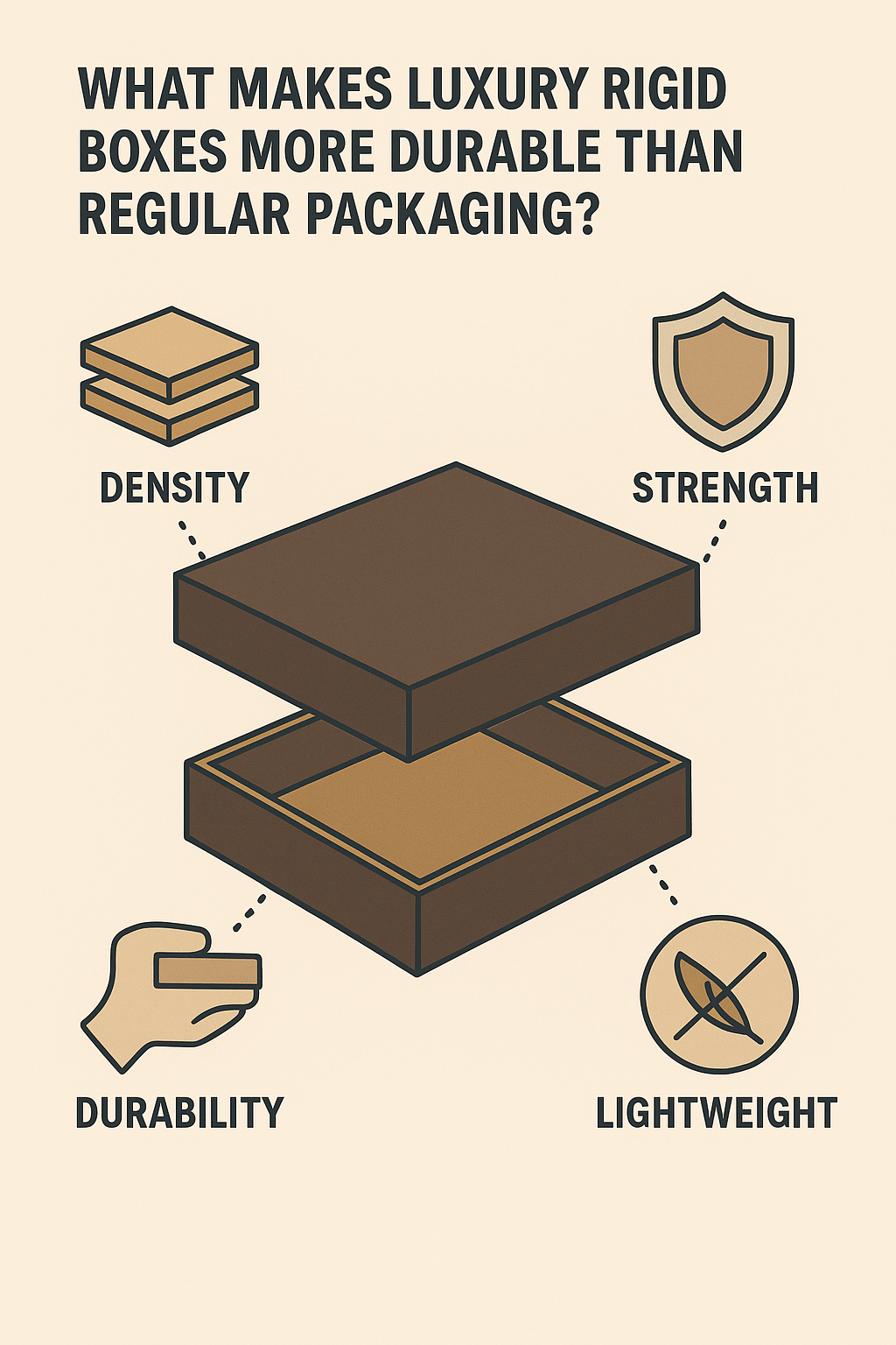 What Makes Luxury Rigid Boxes More Durable Than Regular Packaging?
