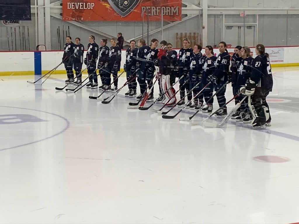 Womens hockey players fight for equality today, with their eyes set on future generations by Jordan Stoopler Medium