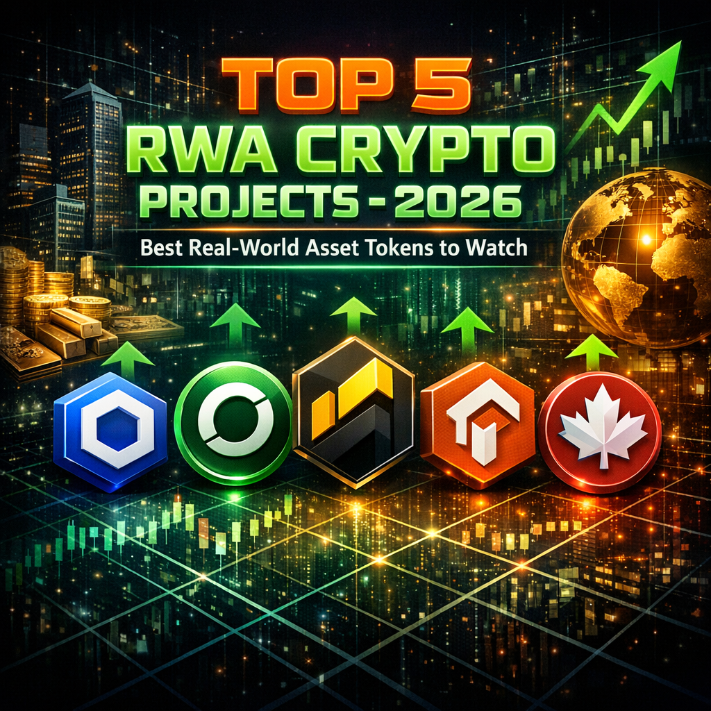 Top 5 RWA Crypto Projects Transforming Real-World Assets in 2026