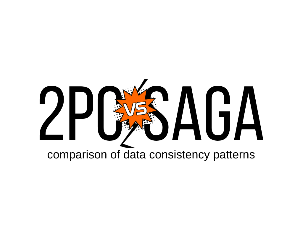 Data consistency patterns comparisons, 2PC vs SAGA