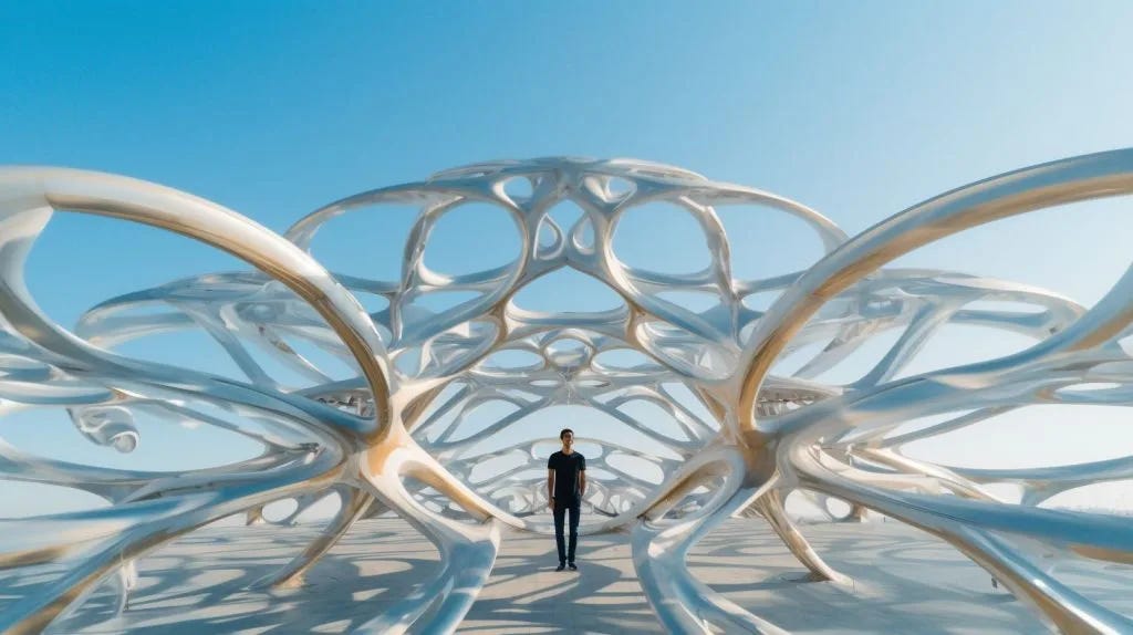 SPACE FRAME STRUCTURE SECTION 2024 Metalart Space Frame Medium