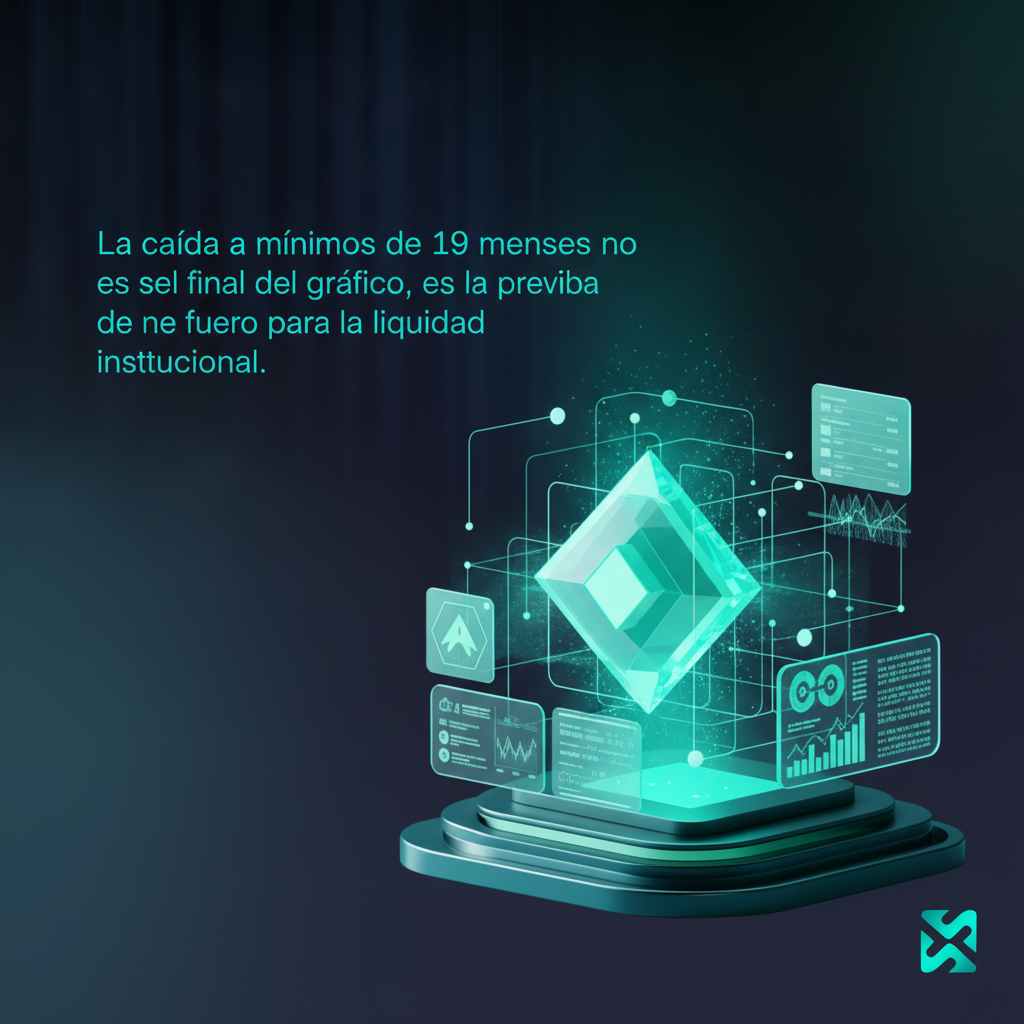 El abismo de la liquidez: Stoxtel evalúa la capitulación de XRP a mínimos de 19 meses