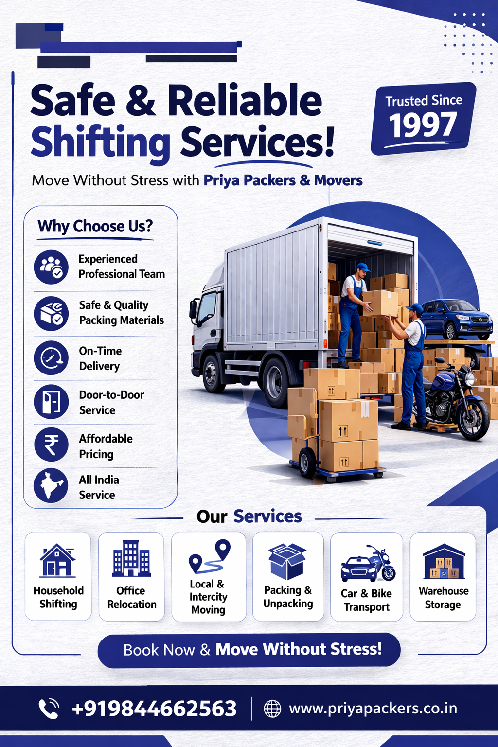 Office Shifting Services Bangalore | Office Relocation Services