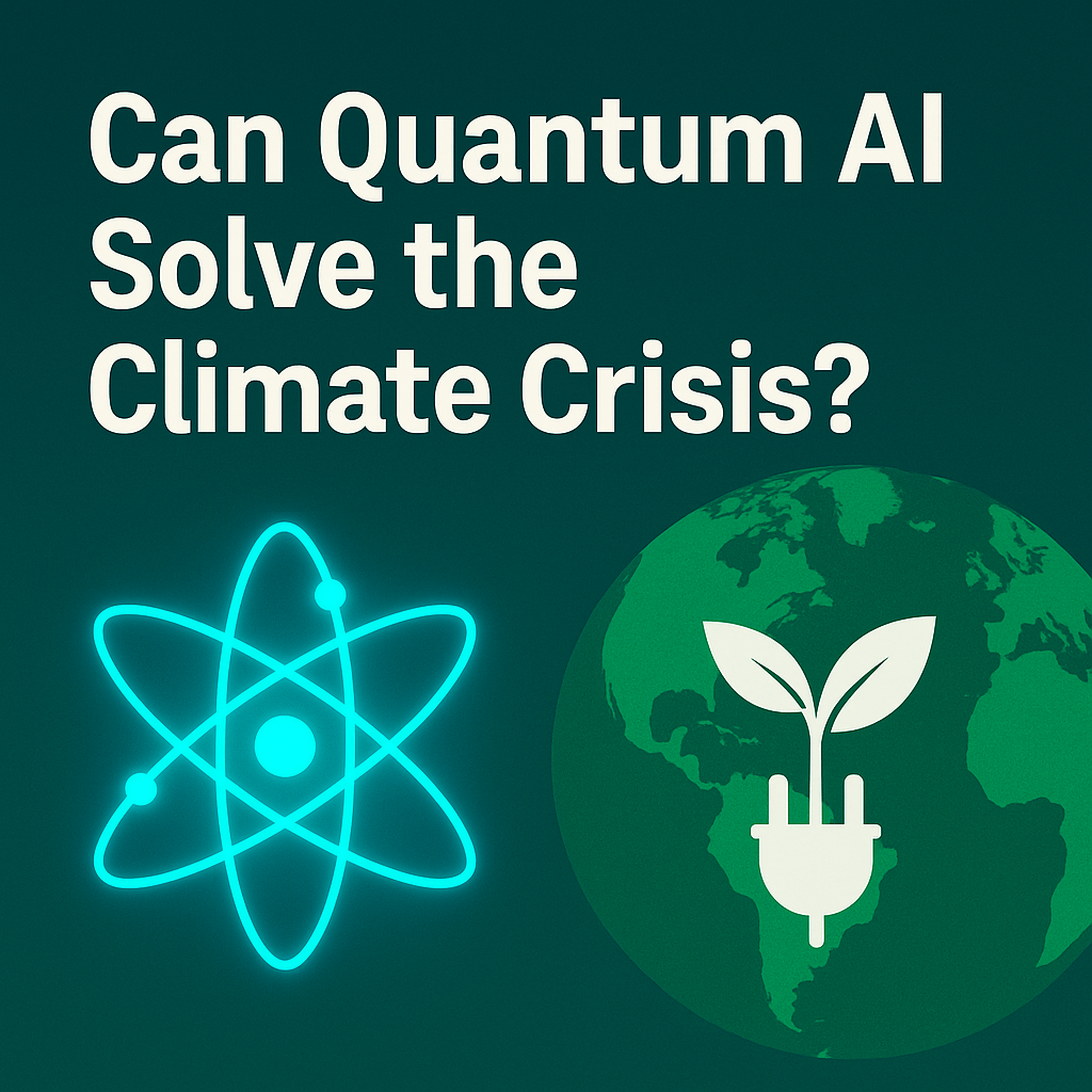 Can Quantum AI Solve the Climate Crisis? Exploring the Fusion of Qubits and Green Tech