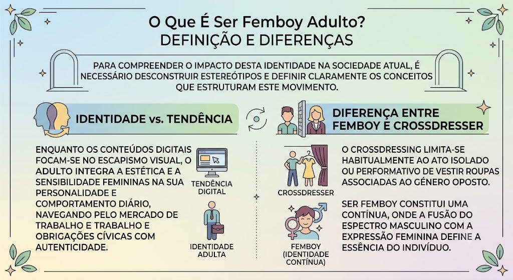 O que é Ser Femboy Adulto? Definição e Diferenças