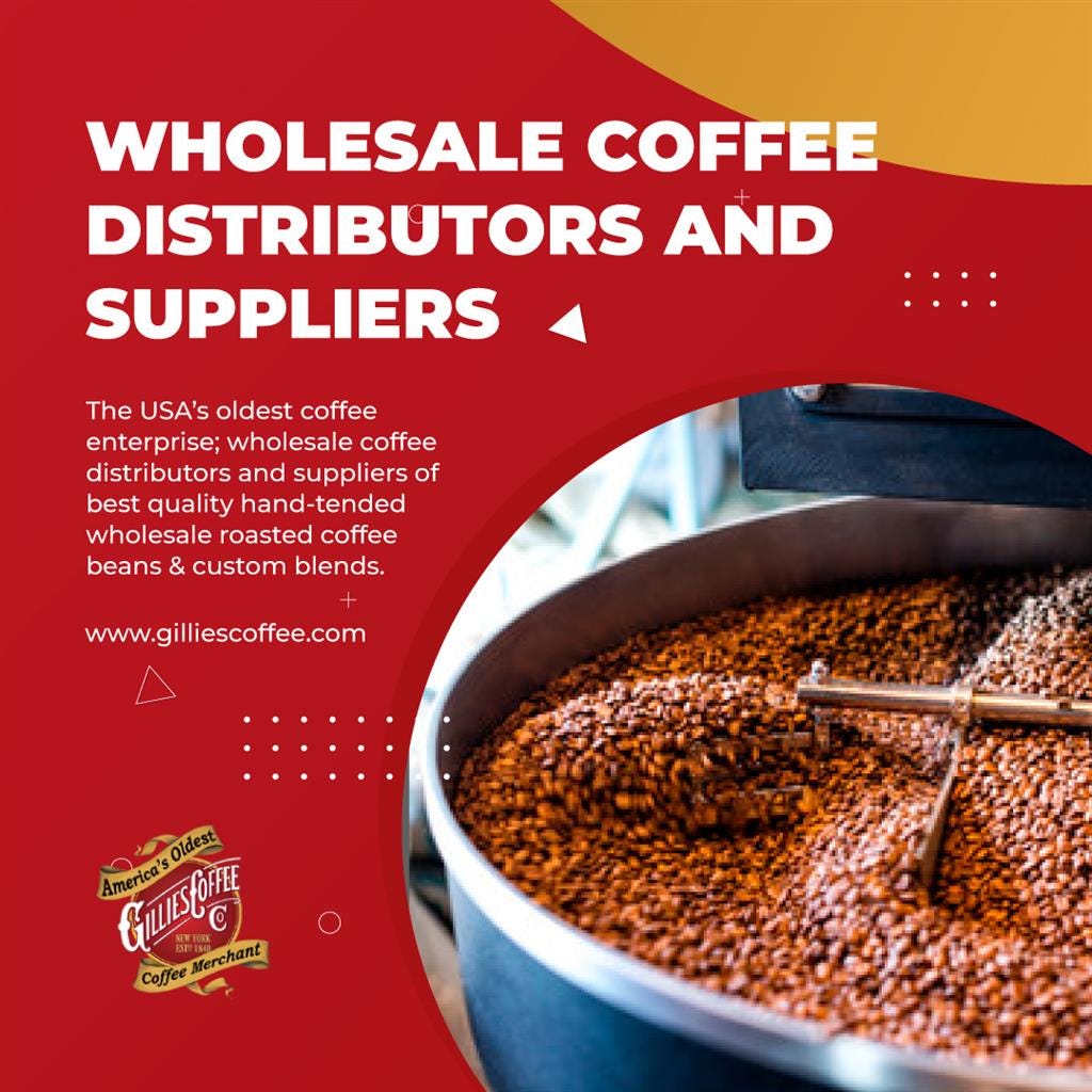 Wholesale Coffee Distributors and Suppliers - Gillies Coffee Company -  Medium