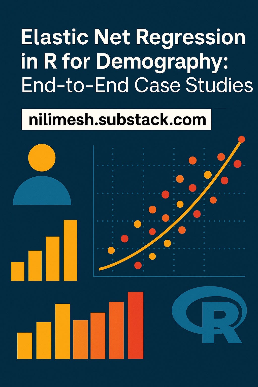 Elastic Net Regression in R for Demography: End-to-End Case Studies