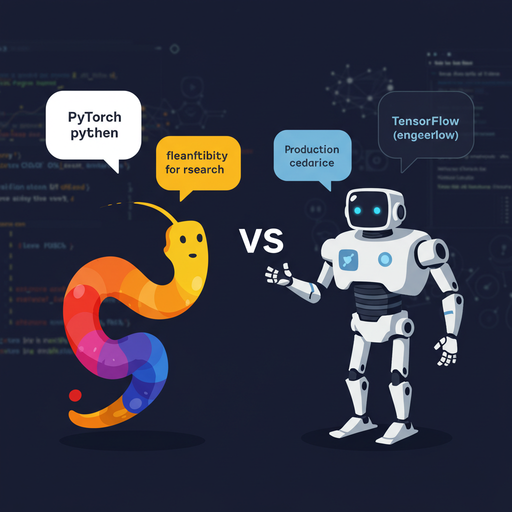 PyTorch vs. TensorFlow: A Beginner-Friendly Comparison
