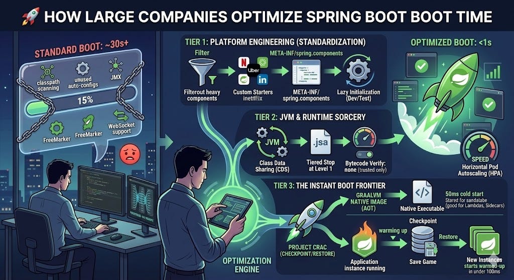 🧠 How Large Companies Optimize Spring Boot Boot Time | by Lakshika ...