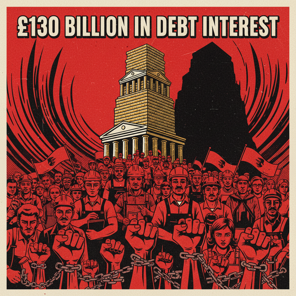 UK debt interest hits £130bn as welfare state cannibalises itself