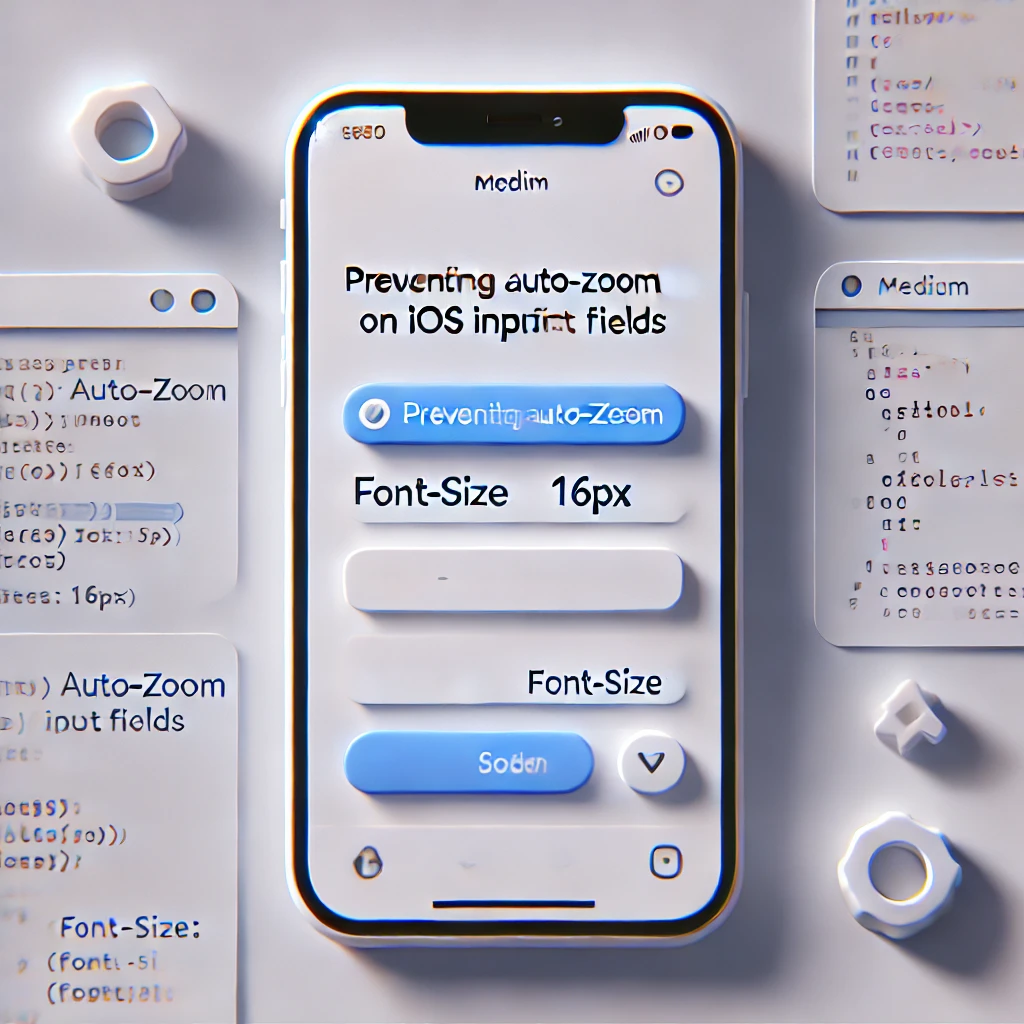 Preventing Auto-Zoom on iOS Input Fields: Best Practices for TextArea ...