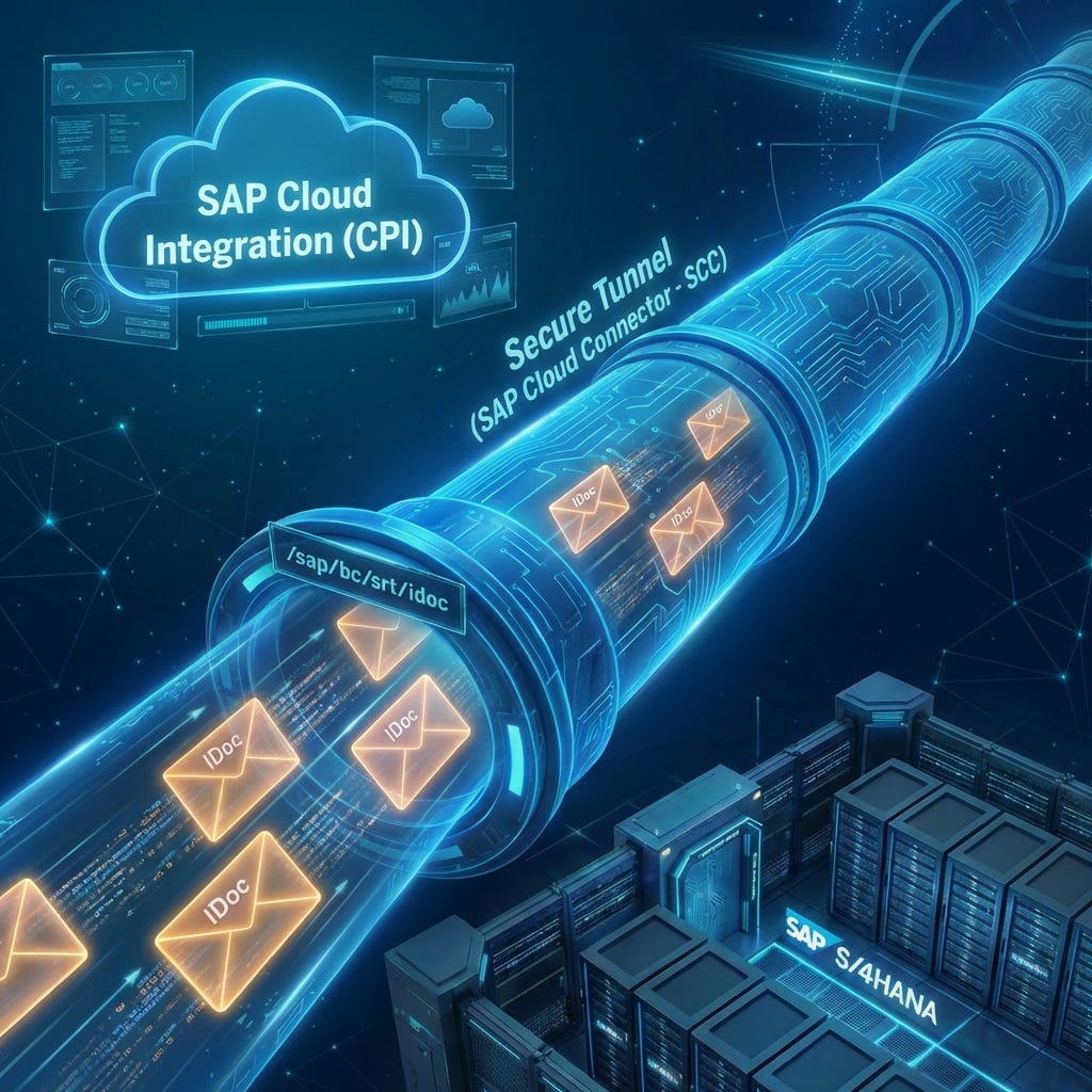 Send IDoc from SAP Cloud Integration to On-Premise SAP S/4HANA