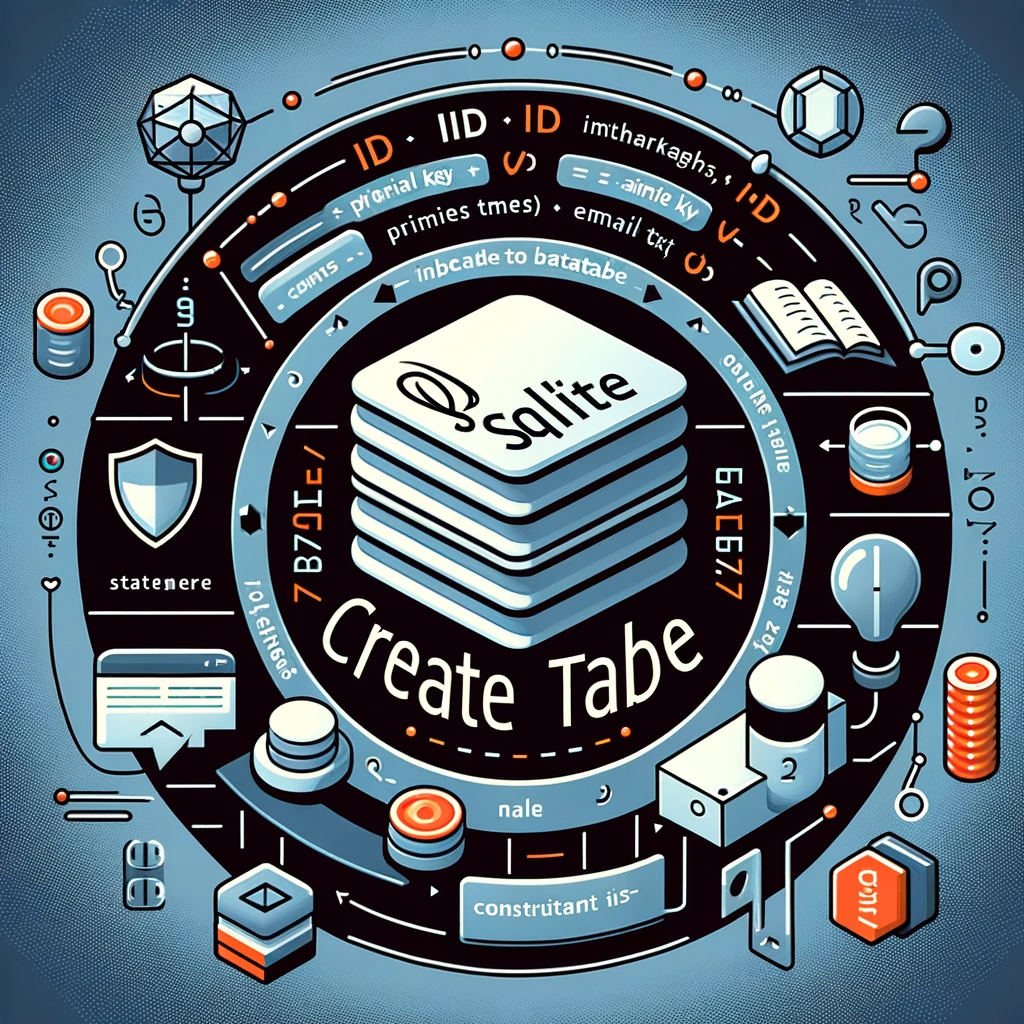 CREATE Table in SQLite. When it comes to working with… | by TechwithJulles  | Medium