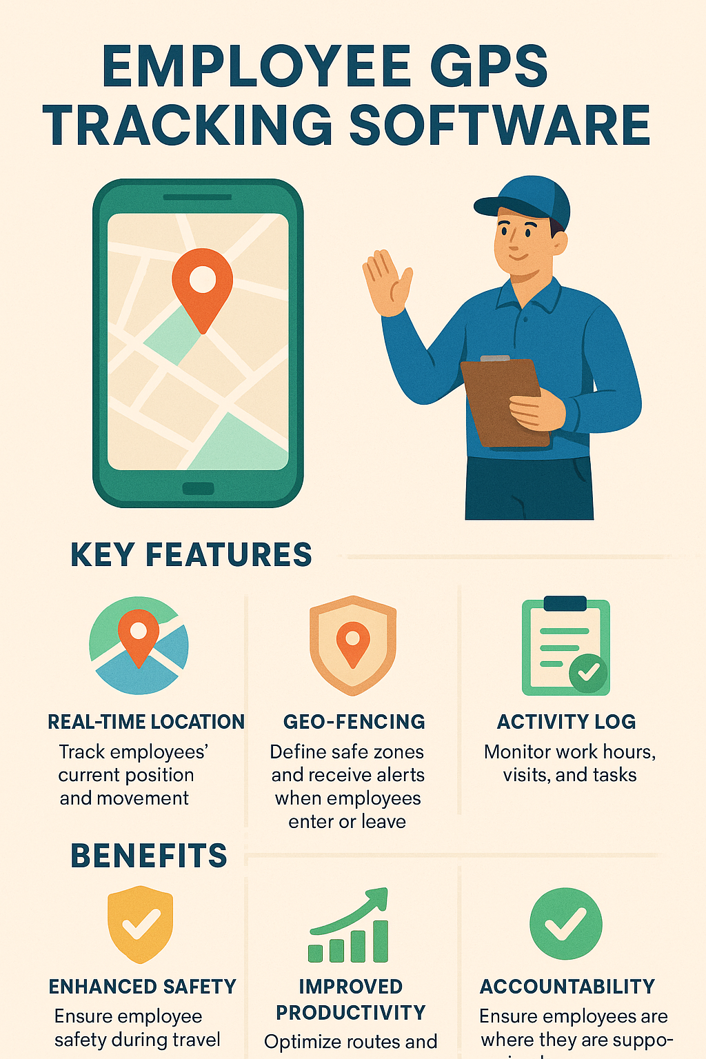 How Software to Track Employee Location Boosts Workflow