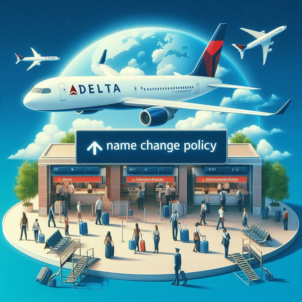 How to Easily Change My Name on Delta Flight Ticket? 18336331571