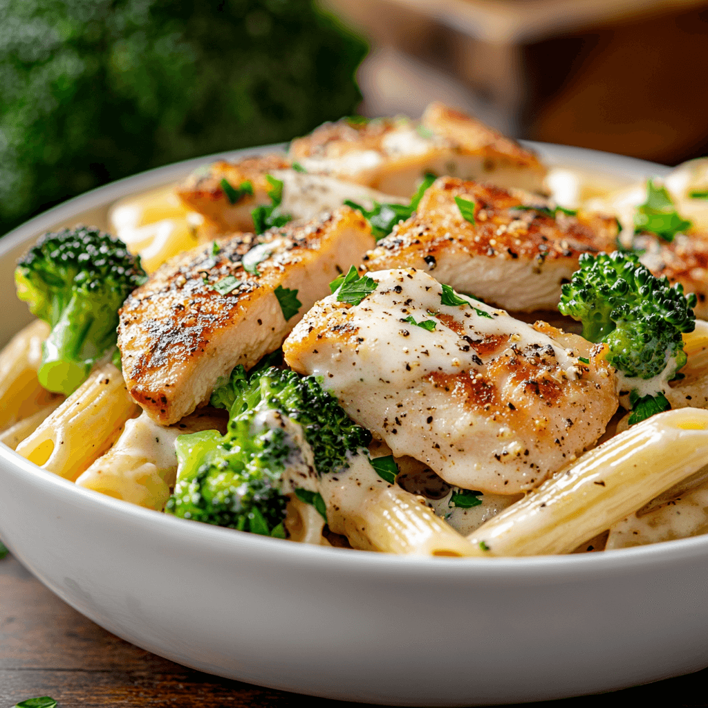 The Ultimate Comfort Food: Creamy Broccoli and Chicken Penne