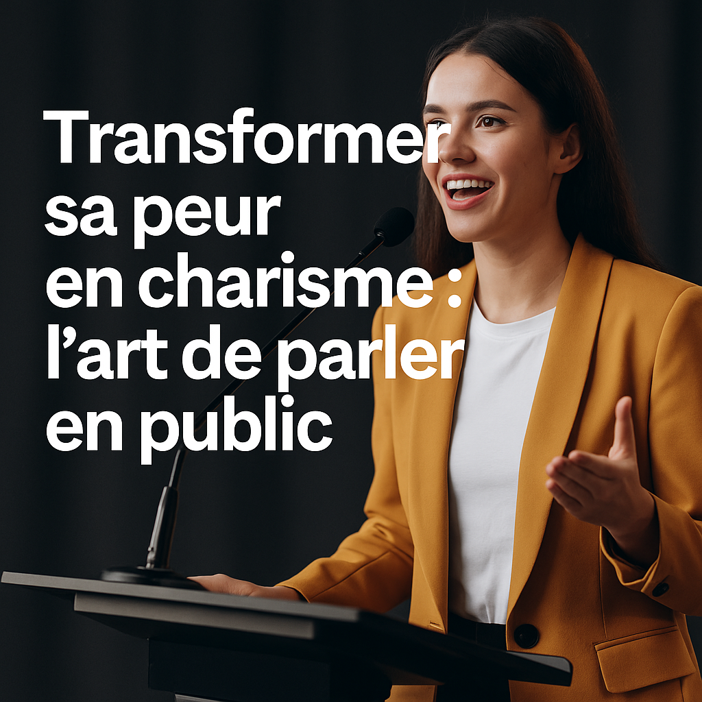 🌟 Transformer sa peur en charisme : l’art de parler en public