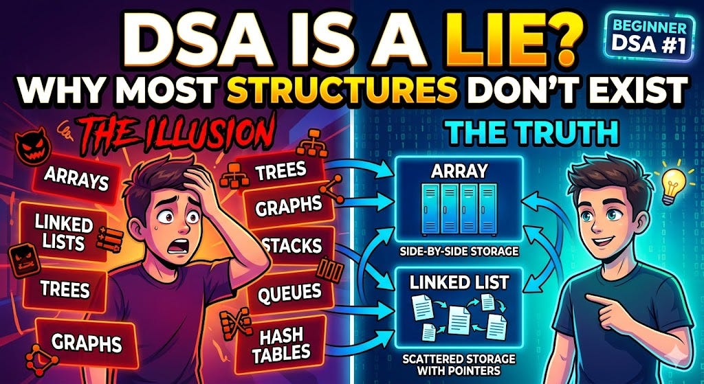 Why Most DSA Structures Are Just Two Things | Stackademic