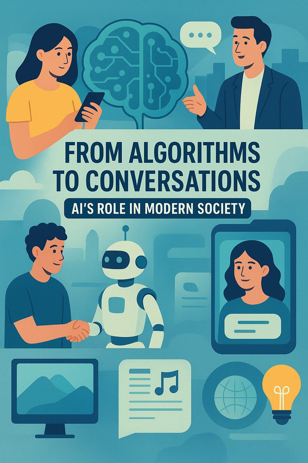 “From Algorithms to Conversations: AI’s Role in Modern Society” | by ...