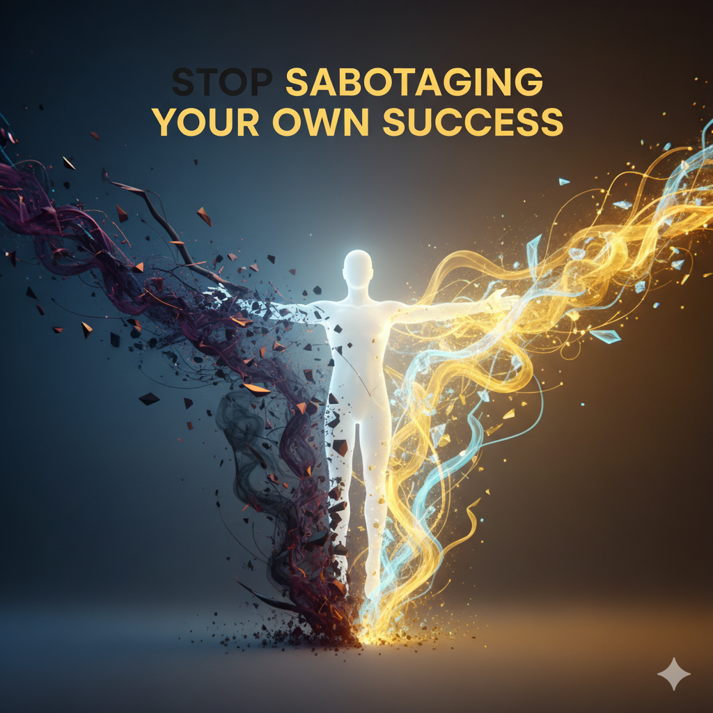 Stop Sabotaging Your Own Success. Why Lifting Yourself Up Matters More