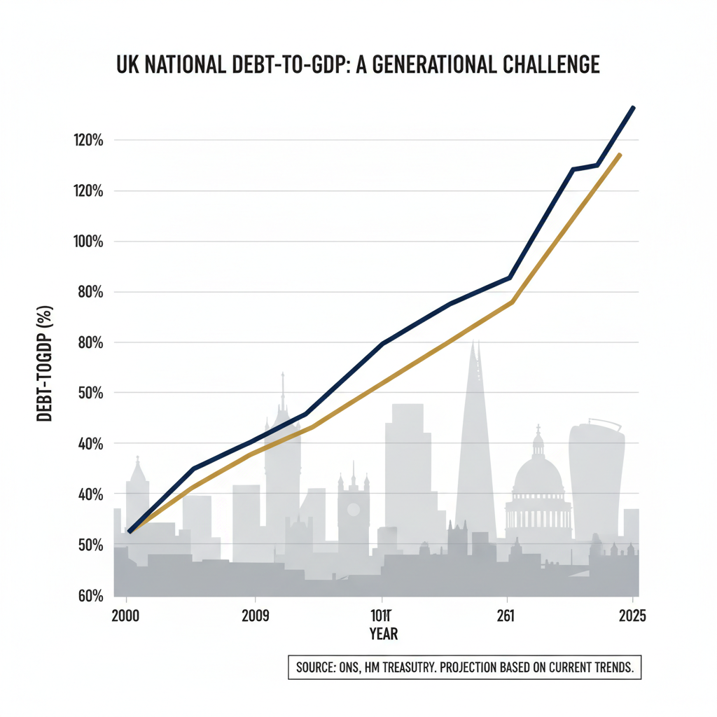 UK debt dynamics threaten a slow-burning fiscal crisis