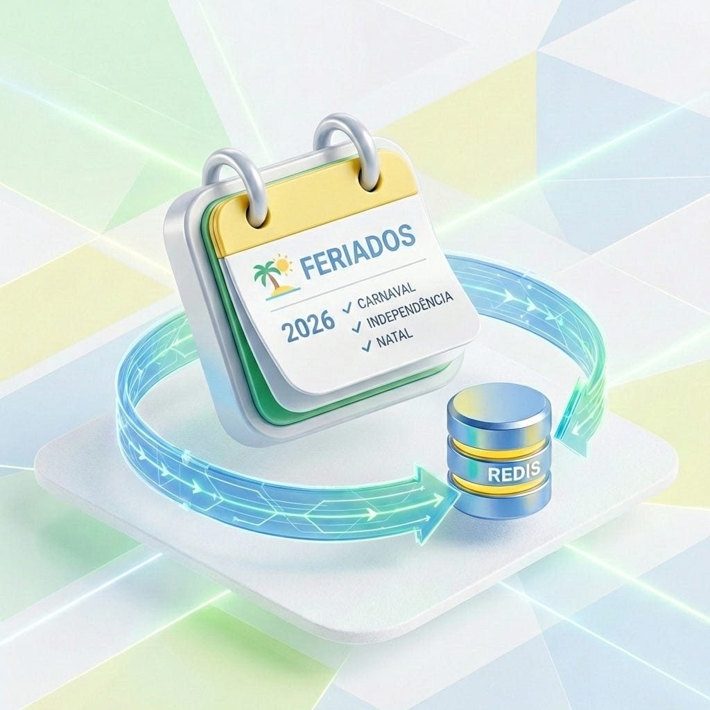 Feriados API — Como economizar cota de API e acelerar sua aplicação usando Redis (Ex. em Python)
