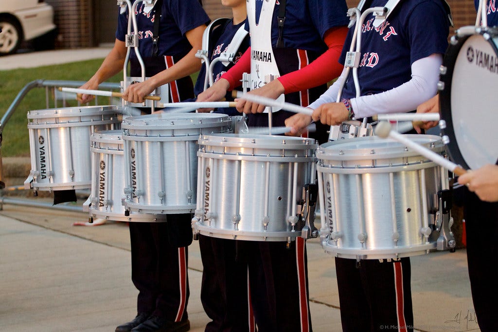 What My High School Drum Line Taught Me About Leadership by Alex