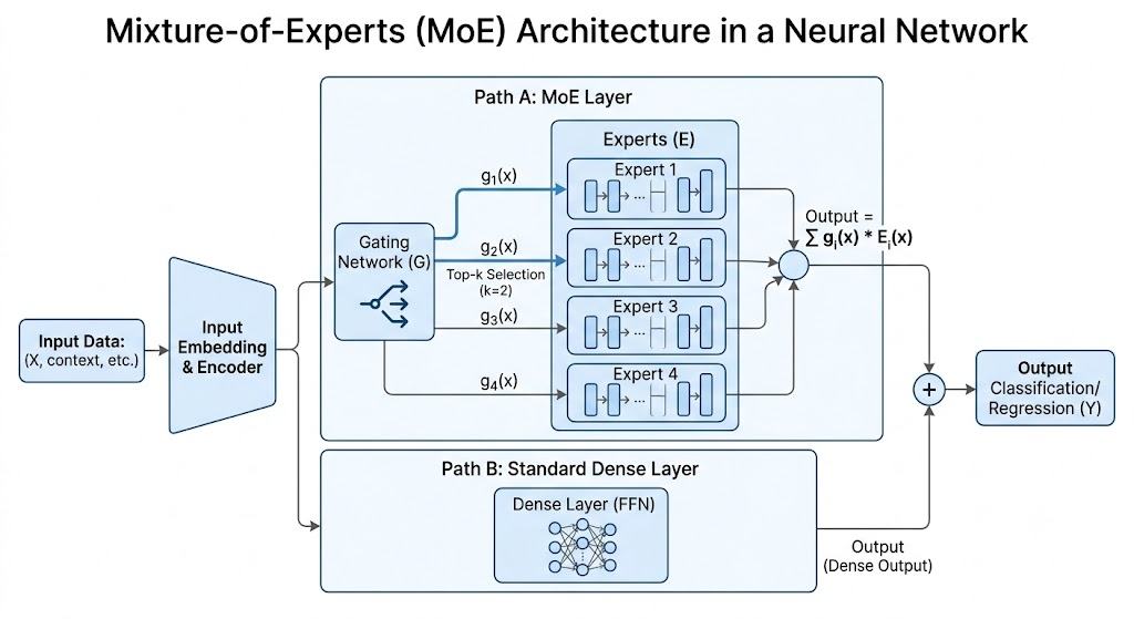 Day 12: Mixture-of-Experts (MoE) Architecture
