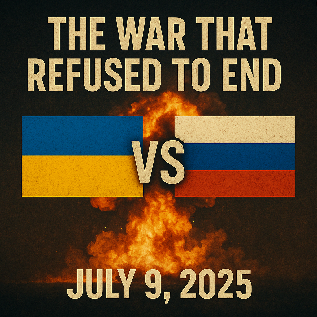 The War That Refused to End: Ukraine-Russia Conflict Update till July 9, 2025